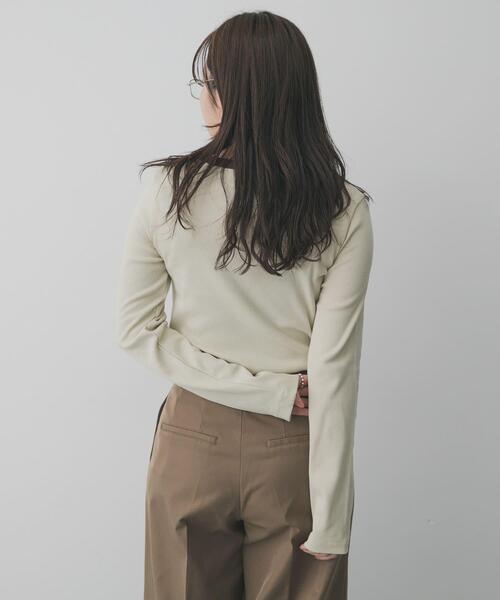 SENSE OF PLACE by URBAN RESEARCH tシャツ ラウンドネックリブTシャツ