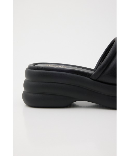 「STACCATO」 フラットサンダル 24cm シルバー レディース_画像8