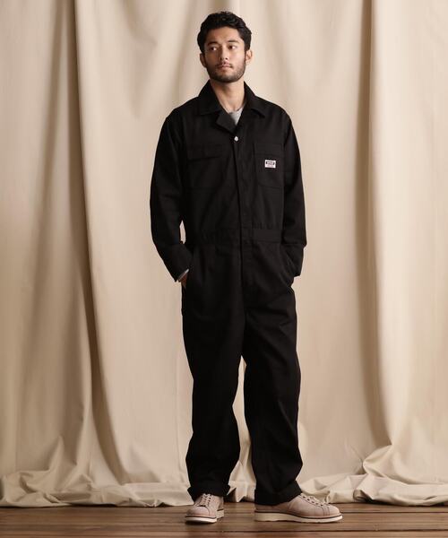Schott N.Y.C（ショット） 「schott」 オールインワン L ブラック