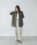「GLOBAL WORK」 半袖チュニック L...の詳細画像5