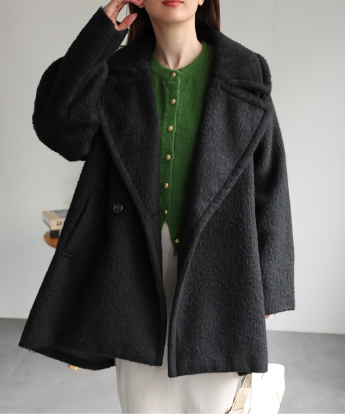 「sakishimatokyo」 ピーコート FREE ベージュ レディース_画像6