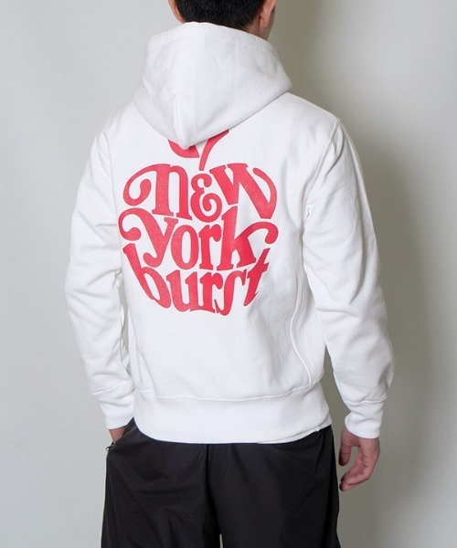 NEW YORK BURST（ニューヨークバースト） パーカー APPLE ZIP HOODIE