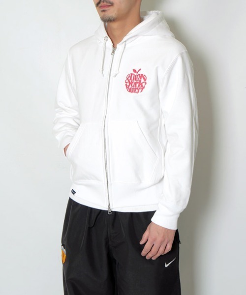 NEW YORK BURST（ニューヨークバースト） パーカー APPLE ZIP HOODIE