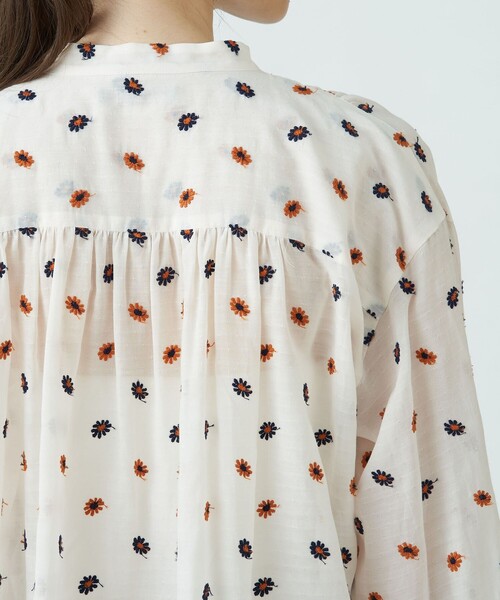 「TOMORROWLAND collection」 長袖ブラウス 36 ライトベージュ レディース_画像7