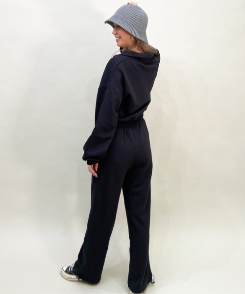 「LOVE BOAT」 スウェットパンツ L ブラック レディース_画像4