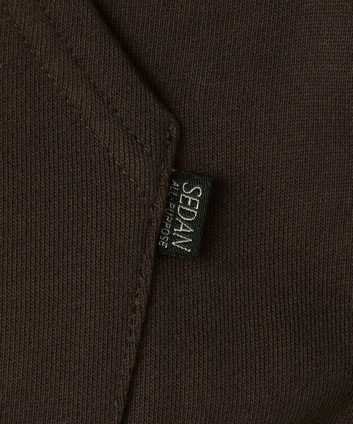 SEDAN ALL-PURPOSE パーカー | カレッジロゴ刺繍 ダブルジップ