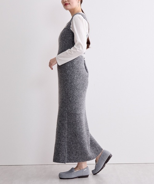 「HIMIKO」 モカシンシューズ 25.0cm ブラック レディース_画像5