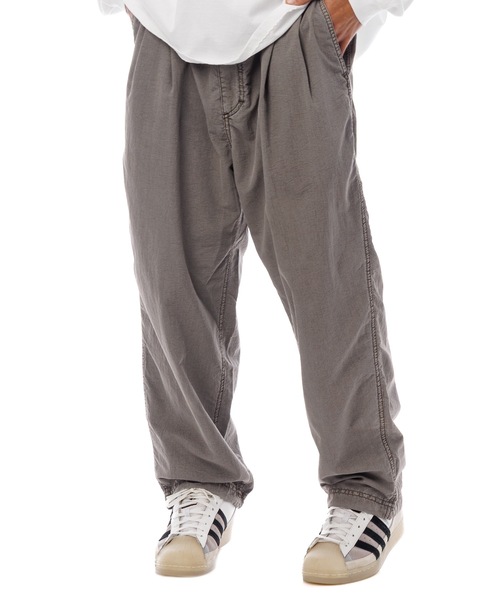 サンデー Sandinista（サンディニスタ） パンツ Nylon 2Tuck Pants - Overdyed