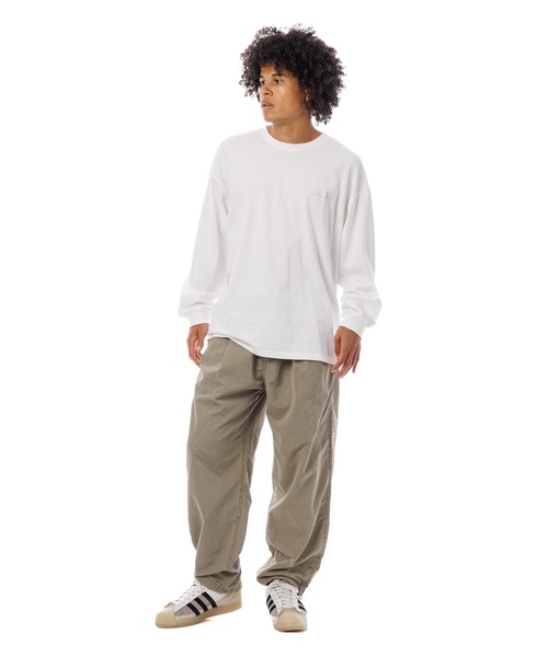 Sandinista（サンディニスタ） パンツ Nylon 2Tuck Pants - Overdyed