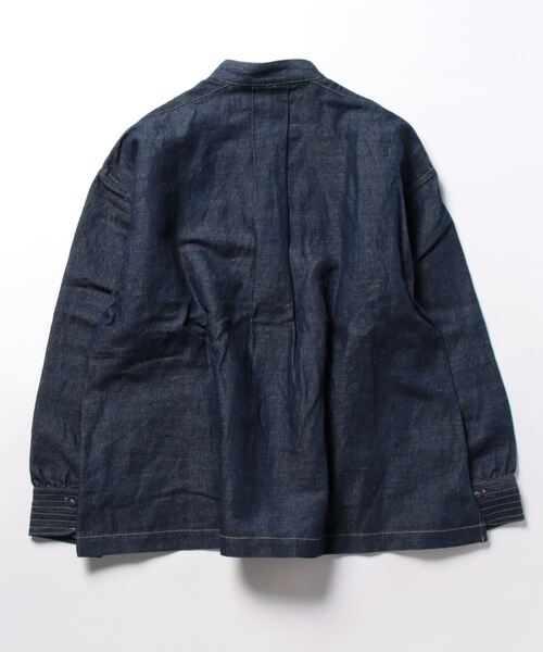 「nop de nod」 長袖ブラウス 3 インディゴブルー レディース_画像2