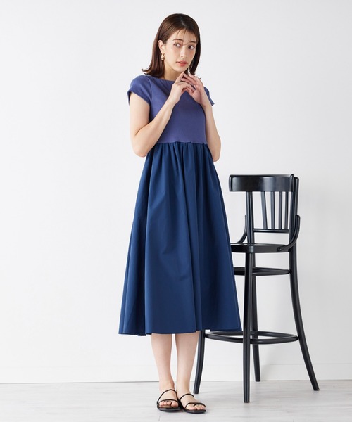 「ketty」 ドッキングワンピース M ブラウン レディース_画像9