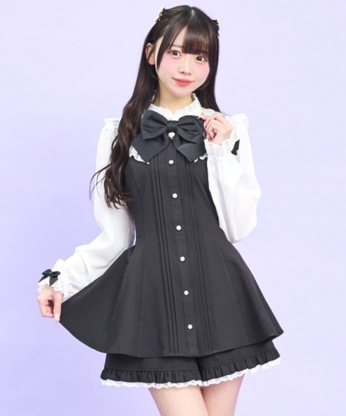 Secret Honey セットアップ グレー タグ付き シークレットハニー Secret Honey ネクタイベルト付セットアップ