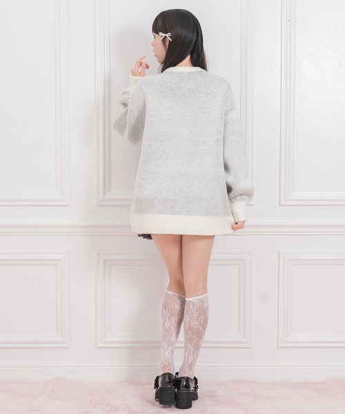 「Honey Cinnamon」 長袖ニット FREE ブラック レディース_画像8