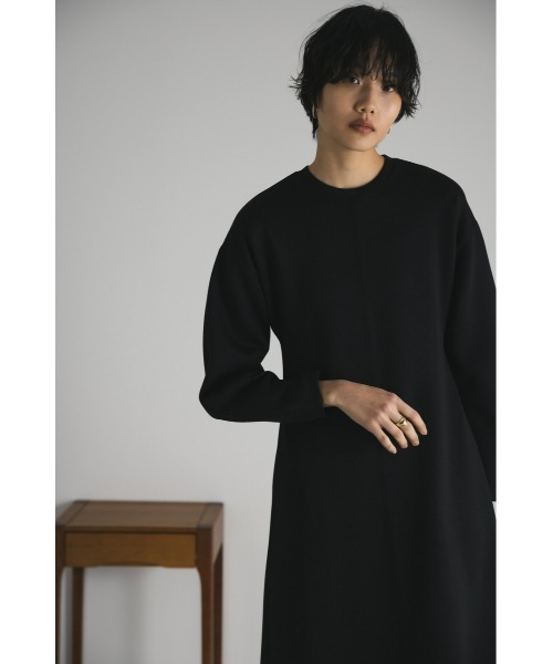 「STYLEMIXER」 長袖ワンピース MEDIUM ライトカーキ レディース_画像5