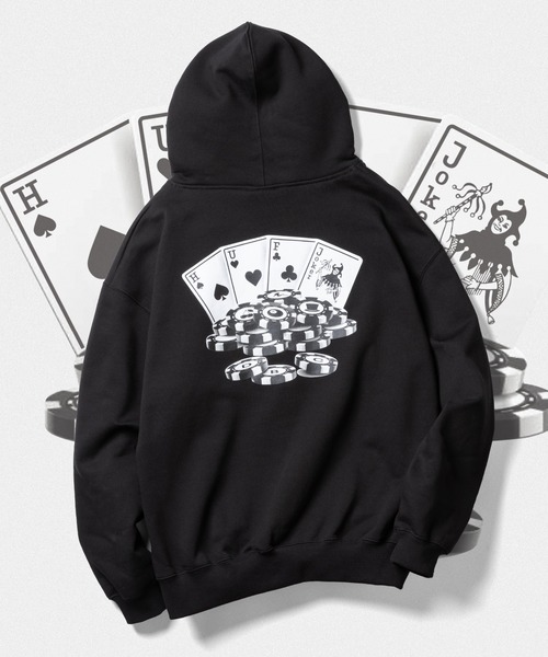 H U F 刺繍ロゴ ブラック ジップアップパーカー HUF（ハフ） ジップアップパーカー SMALL ブラック メンズ : ZOZOTOWN