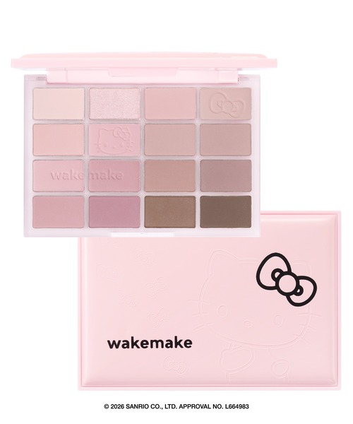 wakemake（ウェイクメイク） アイシャドウ ハローキティ ソフトブラー