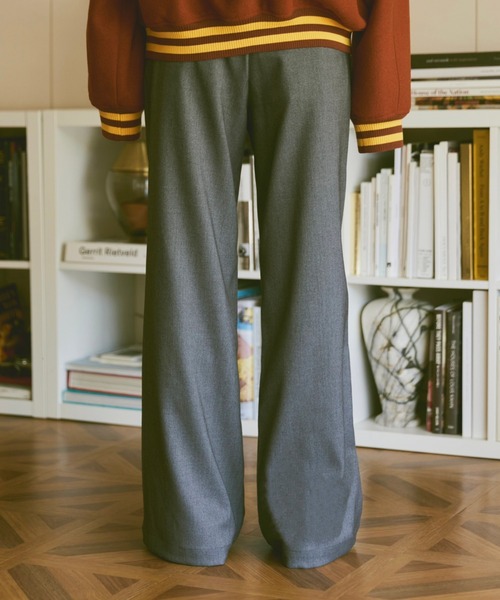 「soerte」 ブーツカットパンツ 2 ピンク メンズ_画像5