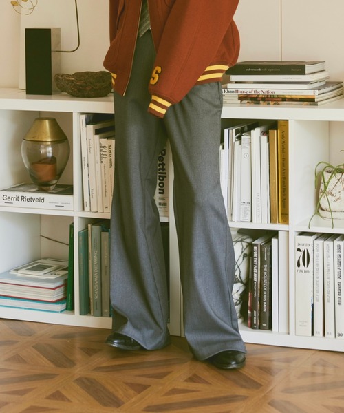 「soerte」 ブーツカットパンツ 2 ピンク メンズ_画像7