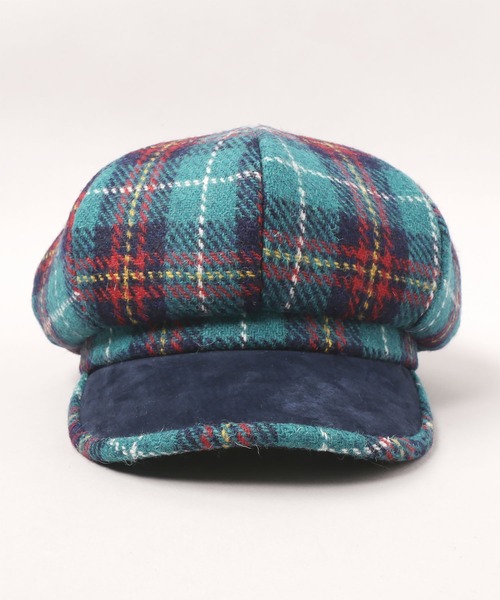 「CA4LA」 キャスケット「HARRIS TWEEDコラボ」 ONESIZE グレー メンズ_画像2