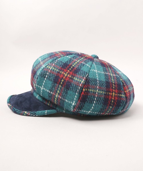 「CA4LA」 キャスケット「HARRIS TWEEDコラボ」 ONESIZE グレー メンズ_画像3