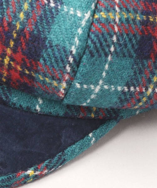 「CA4LA」 キャスケット「HARRIS TWEEDコラボ」 ONESIZE グレー メンズ_画像5