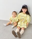 ベビー服 ロンパース 「KIDS」メロウ切替ロ...の詳細画像5