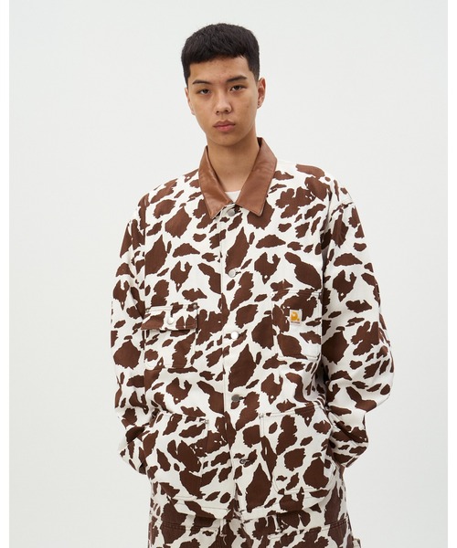 DISCOVERED（ディスカバード） カバーオール COW PRINT COVERALL