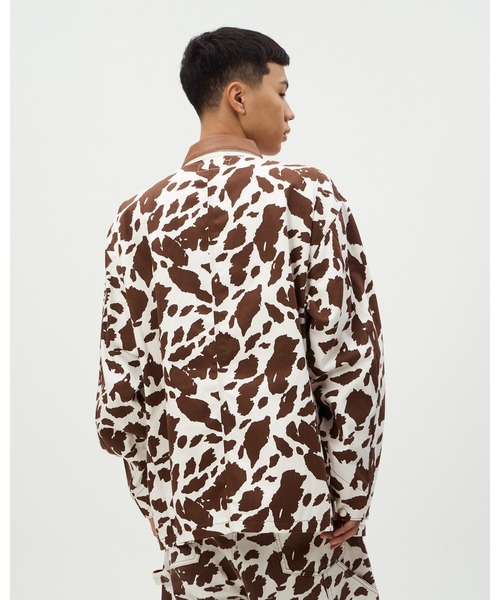 DISCOVERED（ディスカバード） カバーオール COW PRINT COVERALL
