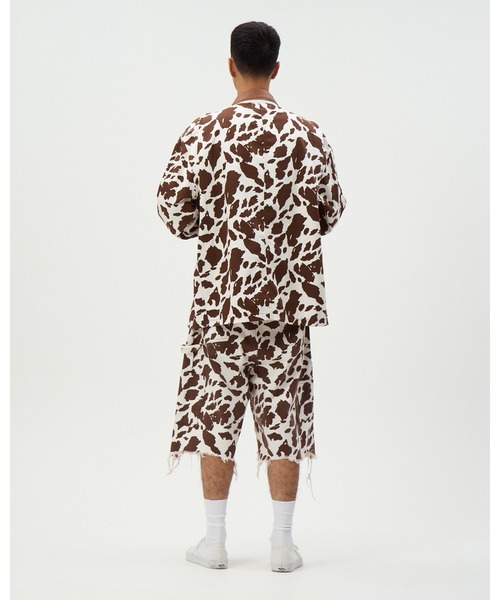 DISCOVERED（ディスカバード） カバーオール COW PRINT COVERALL