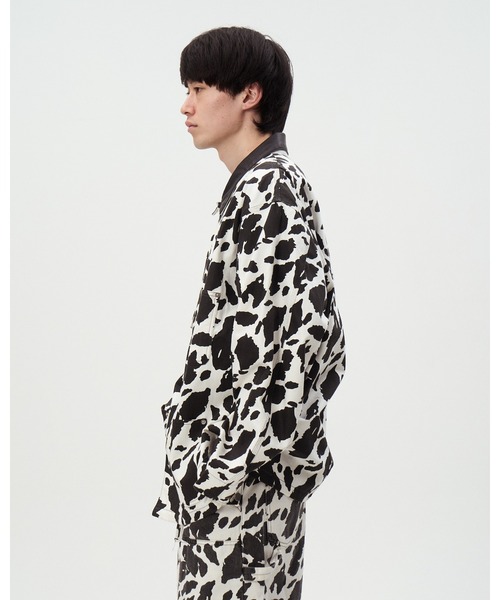 DISCOVERED（ディスカバード） カバーオール COW PRINT COVERALL
