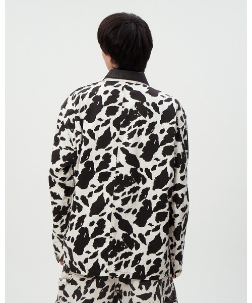 DISCOVERED（ディスカバード） カバーオール COW PRINT COVERALL