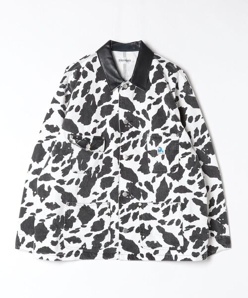 DISCOVERED（ディスカバード） カバーオール COW PRINT COVERALL