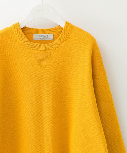 「URBAN RESEARCH Sonny Label」 長袖ニット MEDIUM グレー メンズ_画像4