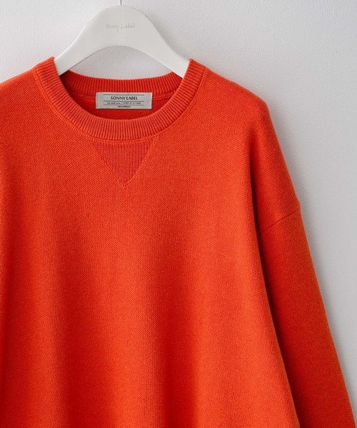 「URBAN RESEARCH Sonny Label」 長袖ニット MEDIUM グレー メンズ_画像5