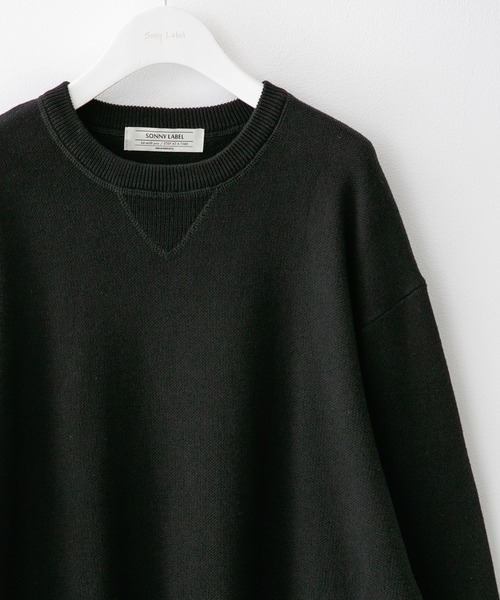 「URBAN RESEARCH Sonny Label」 長袖ニット MEDIUM グレー メンズ_画像7