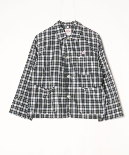 うりゃあ　DANTON　長袖シャツ　36    レディース Danton（ダントン） 長袖シャツ 36 ネイビー レディース : ZOZOTOWN