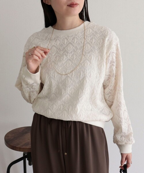 fredy emue（フレディエミュ） tシャツ ストレッチレース2WAYプル