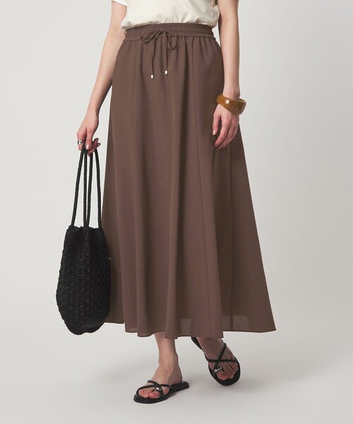 スカート 「結論シリーズ」ドライクロス フレアスカート「size SHORT/TALLあり」の画像