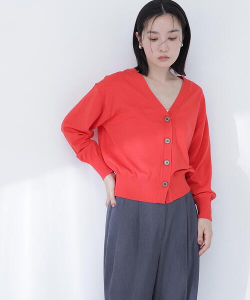 カーディガン 「ちょうど、いい服」毎日頼れる！右腕カーデ レディースの画像
