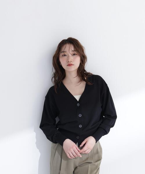 カーディガン 「ちょうど、いい服」毎日頼れる！右腕カーデ レディースの画像
