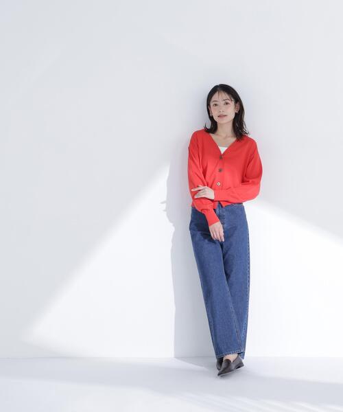 カーディガン 「ちょうど、いい服」毎日頼れる！右腕カーデ レディースの画像