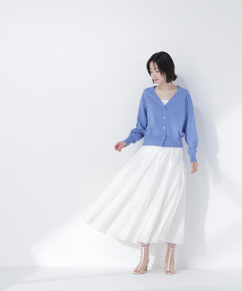 カーディガン 「ちょうど、いい服」毎日頼れる！右腕カーデ レディースの画像