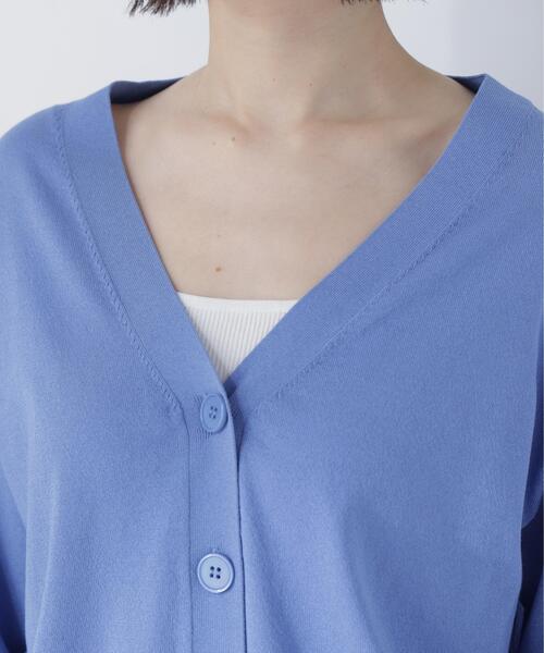 カーディガン 「ちょうど、いい服」毎日頼れる！右腕カーデ レディースの画像