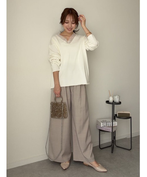 fifth（フィフス） ワイドパンツ パンツ タックワイドパンツ