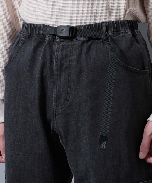 「Gramicci」 デニムパンツ M ブラック メンズの画像