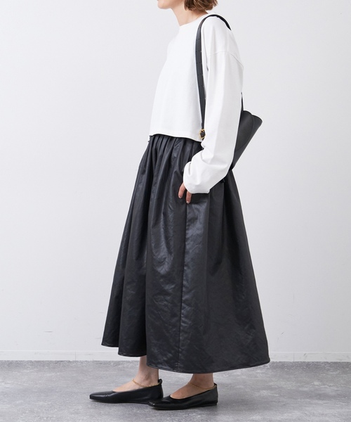 「Deuxieme Classe」 フレアスカート 34 ブラック レディース_画像7