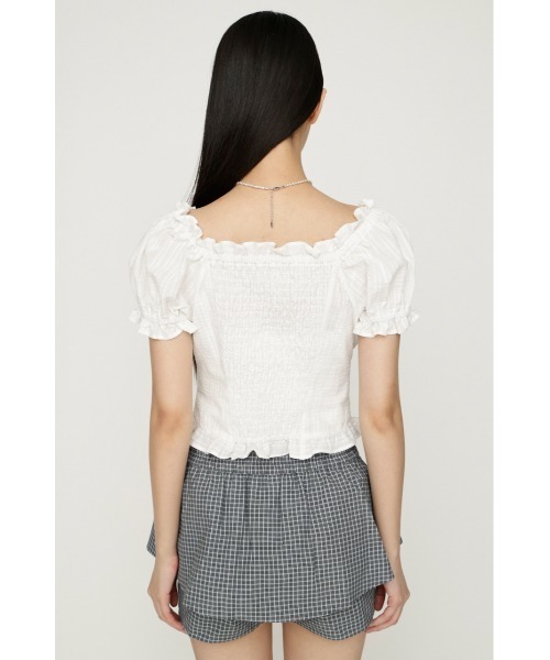 SLY（スライ） ブラウス シャツ 2WAY PUFF SLEEVE TOPS 2ウェイ