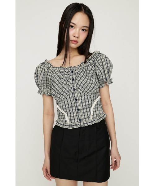 SLY（スライ） ブラウス シャツ 2WAY PUFF SLEEVE TOPS 2ウェイ