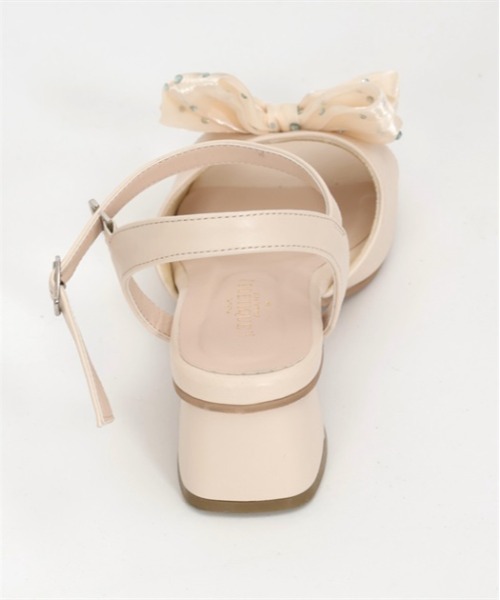 「axes femme POETIQUE」 ヒールサンダル MEDIUM キナリ レディース_画像4