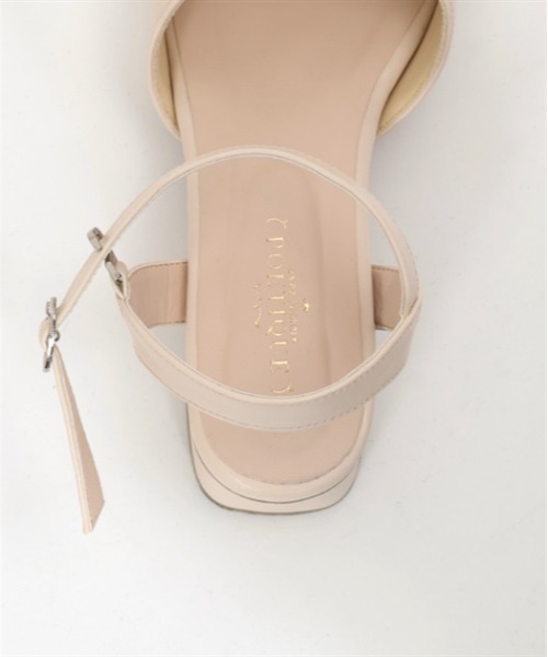 「axes femme POETIQUE」 ヒールサンダル MEDIUM キナリ レディース_画像8